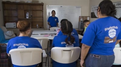 Carmen Caballero lives in El Paso as an undocumented migrant [Scilla Alecci/Al Jazeera]