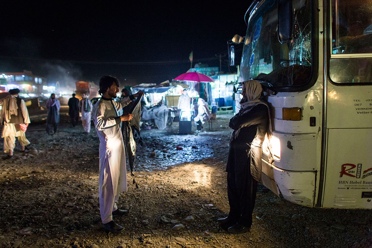 Afghans’ dangerous journey to seek protection