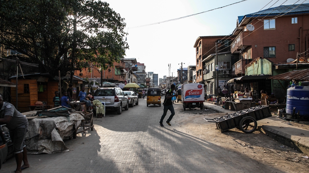 The Brazilian quarter of Lagos, Nigeria [Chris Stein/Al Jazeera] 