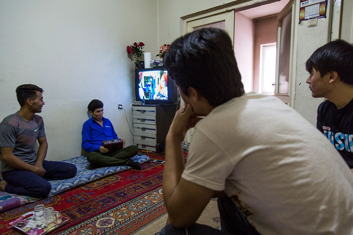 Afghans’ dangerous journey to seek protection