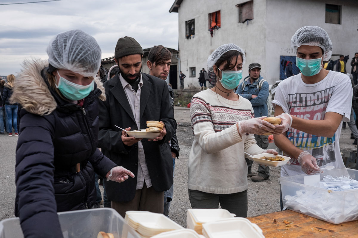 Stranded Refugees / Please Do Not Use