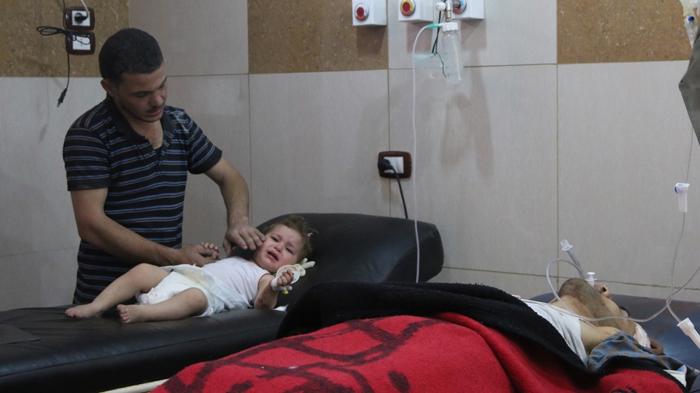 East Aleppo's hospitals have suffered from airstrikes, staff shortages and insufficient supplies regularly in the past year [Khalil Hajjar/Al Jazeera]