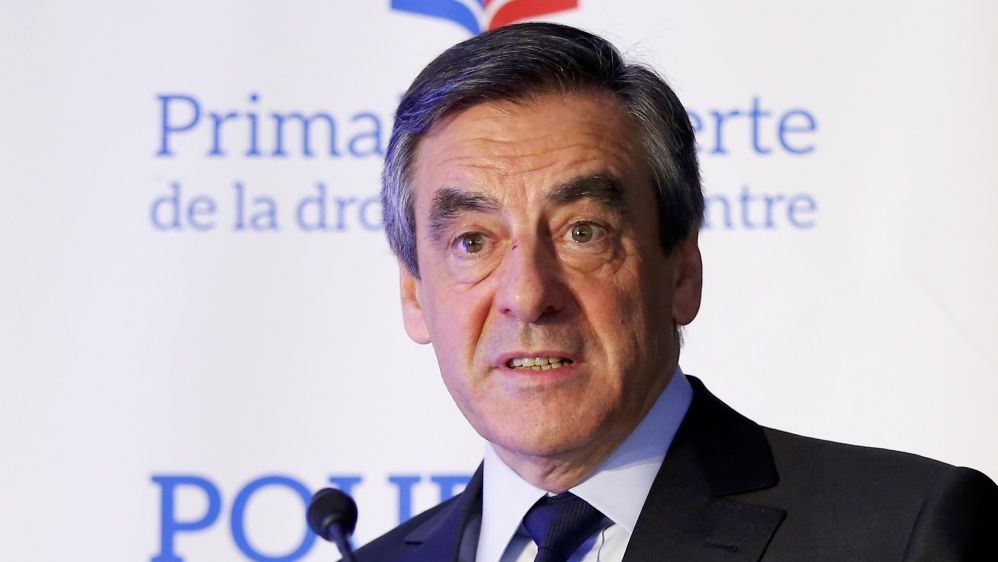 Francois Fillon, former French prime minister,