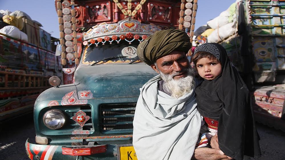Afghan returnees from Pakistan