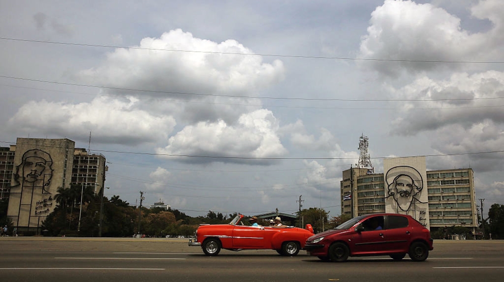 Revolution Square, the symbolic location where Bruguera planned to perform Tatlin's Whisper on December 30, 2014 [Getty Images]