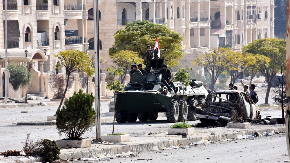 Syria army Aleppo
