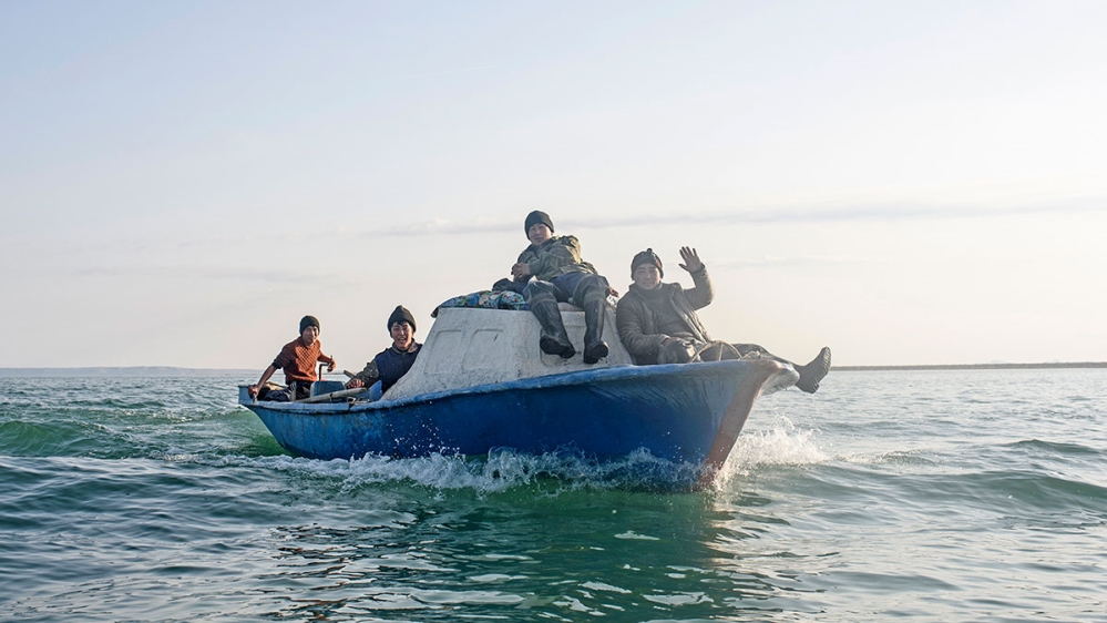  The little village of Tastubek is situated in the North Aral Sea, 90km from Aralsk, a former port on the Aral Sea. This part of what remains of the Aral Sea is known as the Small Aral. The Aral Sea was once the world's fourth-largest inland body of water, but has been for ever altered by the Soviet era irrigation policies to reclaim the desert for cotton farming by rerouting the Amu Darya and Syr Darya rivers. Akerke and her husband Nurzhan moved to the village a few years ago and make a living from fishing, an industry which, until recently, seemed to have been wiped out in this part of Kazakhstan. [Didier Bizet/Al Jazeera] 
