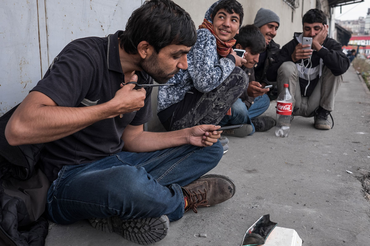 Stranded Refugees / Please Do Not Use