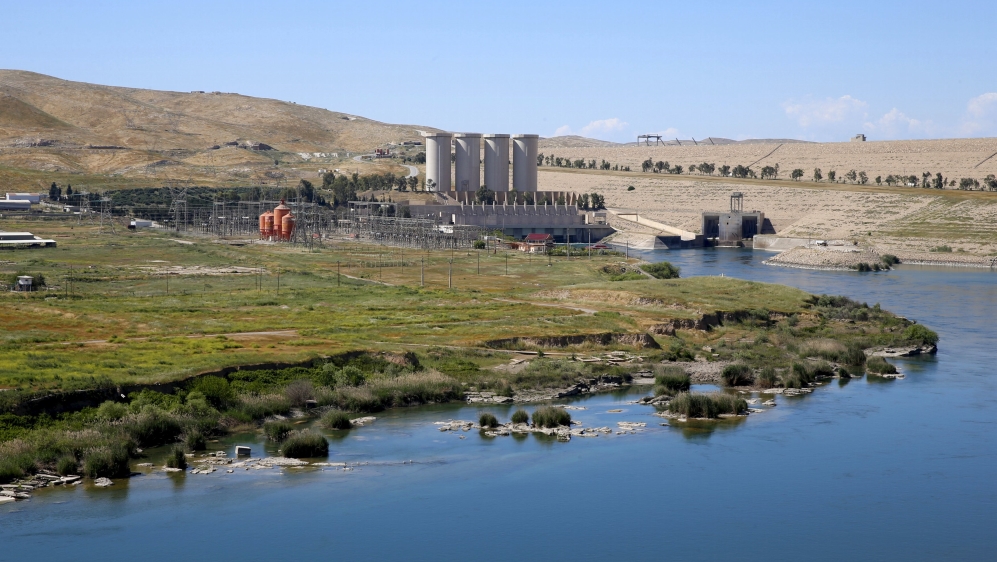 The Mosul Dam, the fourth largest in the Middle East, is built on unstable grounds and its collapse is inevitable [Ahmed Jadallah/Reuters]