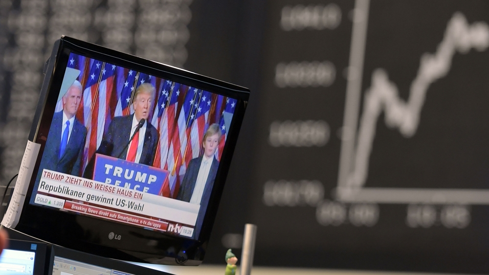 Trump exchange market