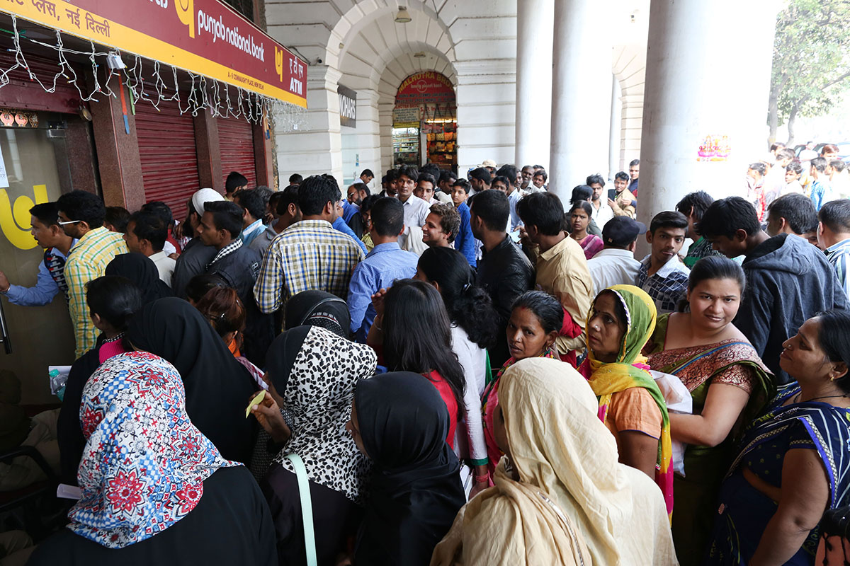 Demonetisation in India [Showkat Shafi/Al Jazeera]