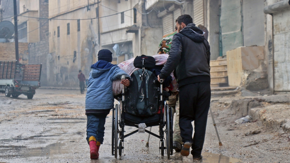 Fears have been growing for thousands of trapped civilians in east Aleppo [AFP]