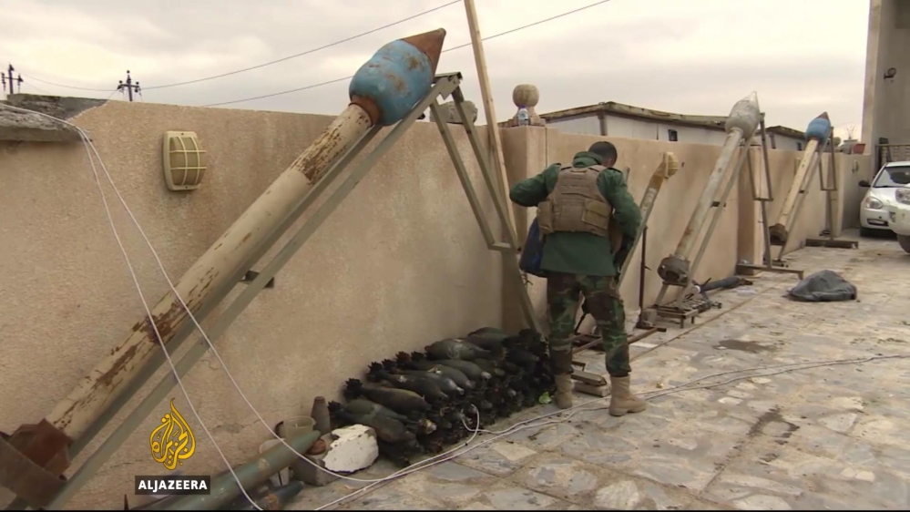Mosul ISIL weapons - Al Jazeera
