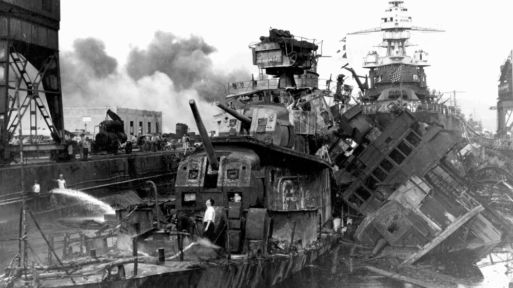 More than 2,300 US servicemen died following Japan's aerial attack of Pearl Harbor in 1941 [Reuters]