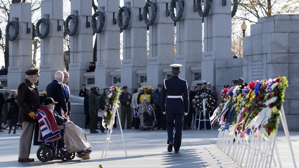 Pearl Harbour remains seared in American memory for dragging the US into World War II [EPA]