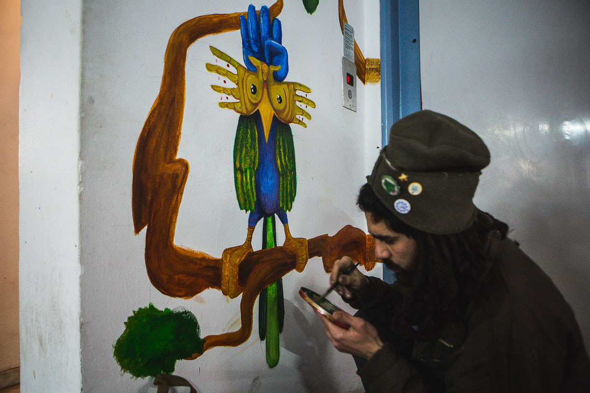 Khora refugee centre - [Nick Paleologos/SOOC/Al Jazeera]