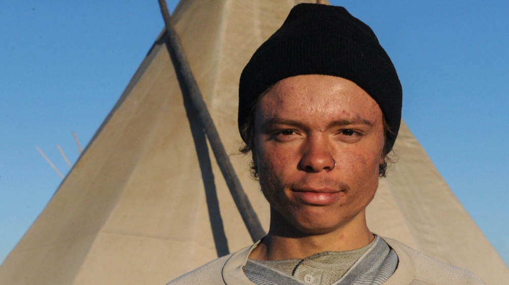 
Native American men are incarcerated at four times the rate of white men, and Native American women at six times the rate of white women [Stephanie Keith/Reuters]
