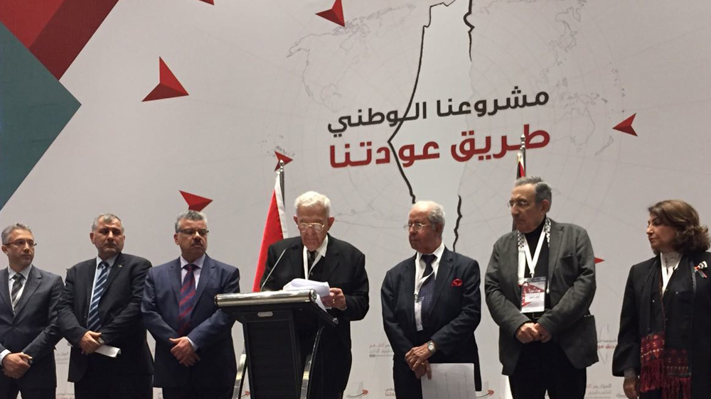 Conference leaders reasserted the right to strive for Palestinian statehood [Al Jazeera]