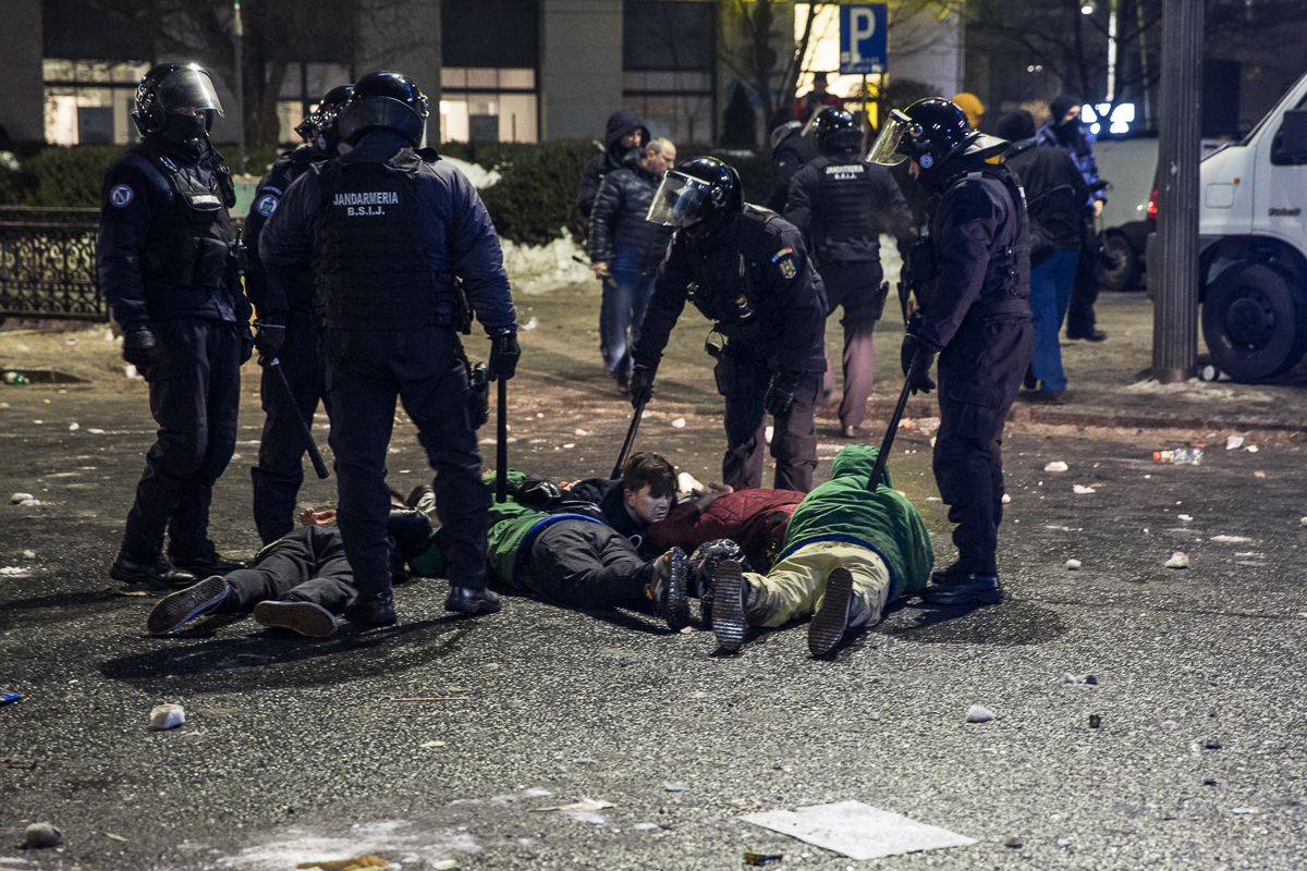 Romanian Protests 018- DO NOT USE - RESTRICTED