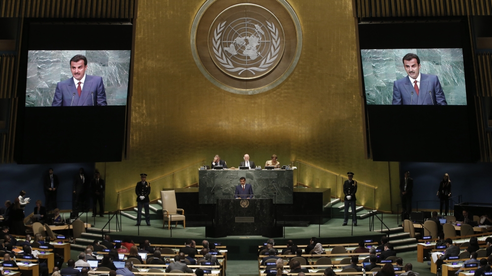 Qatar Emir at UN