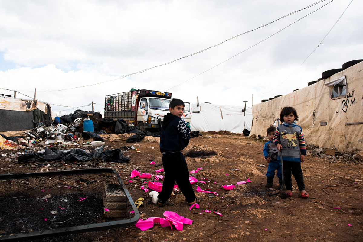 Marj El Khohk refugee camp/ Please Do Not Use