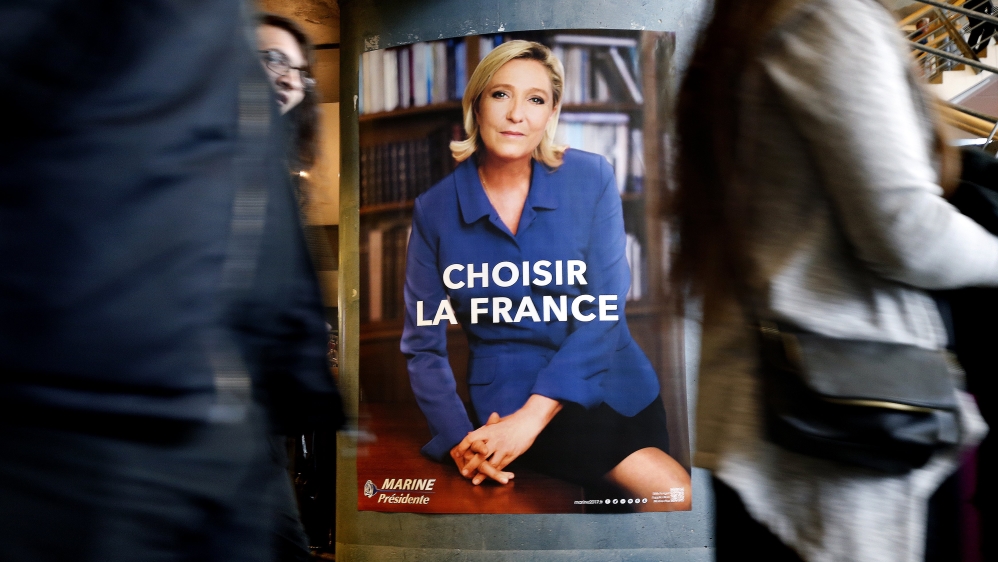 Marine Le Pen campaign