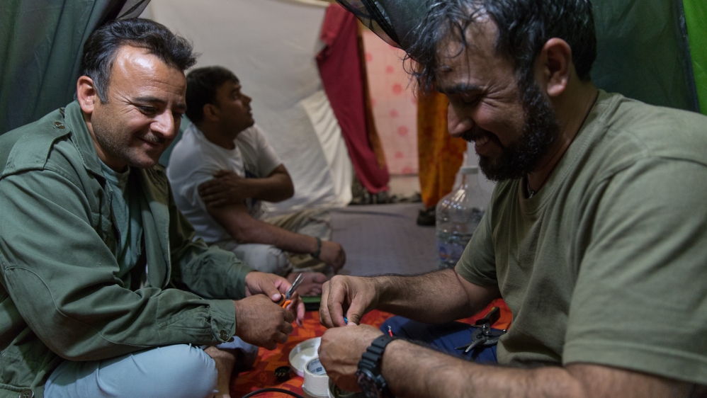 With the borders closed, more than 62,000 refugees and migrants have little to do in Greece but wait [Kelly Lynn Lunde/Al Jazeera]