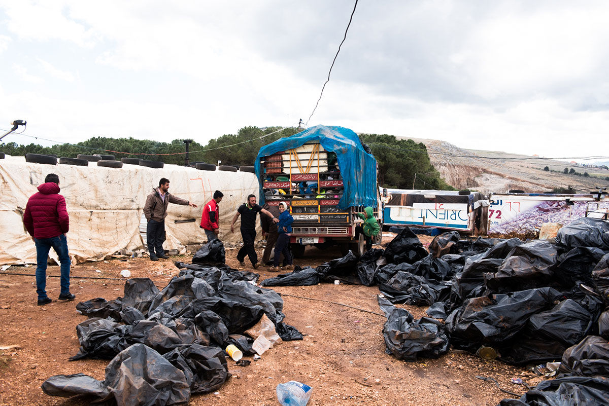 Marj El Khohk refugee camp/ Please Do Not Use