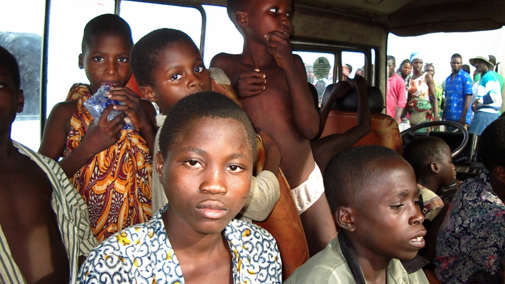 AP Benin child labourers