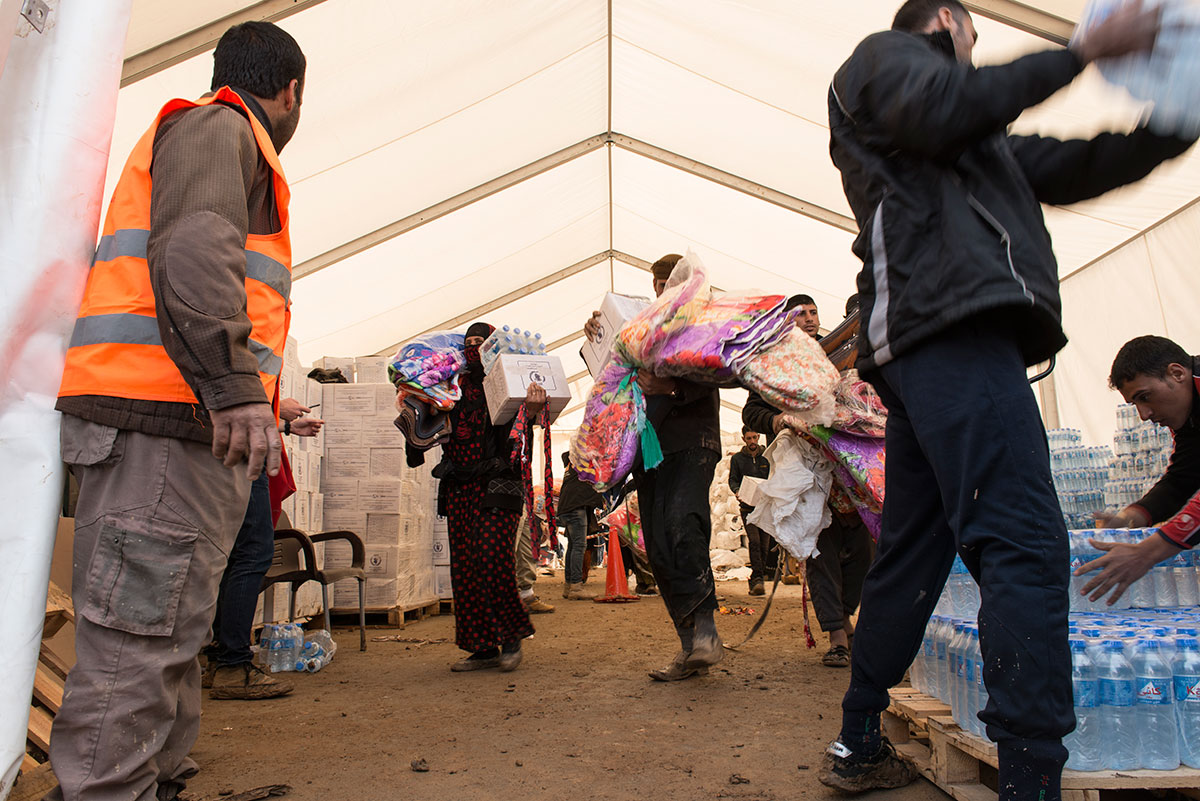 How displaced people in Iraq live/ Please Do Not Use