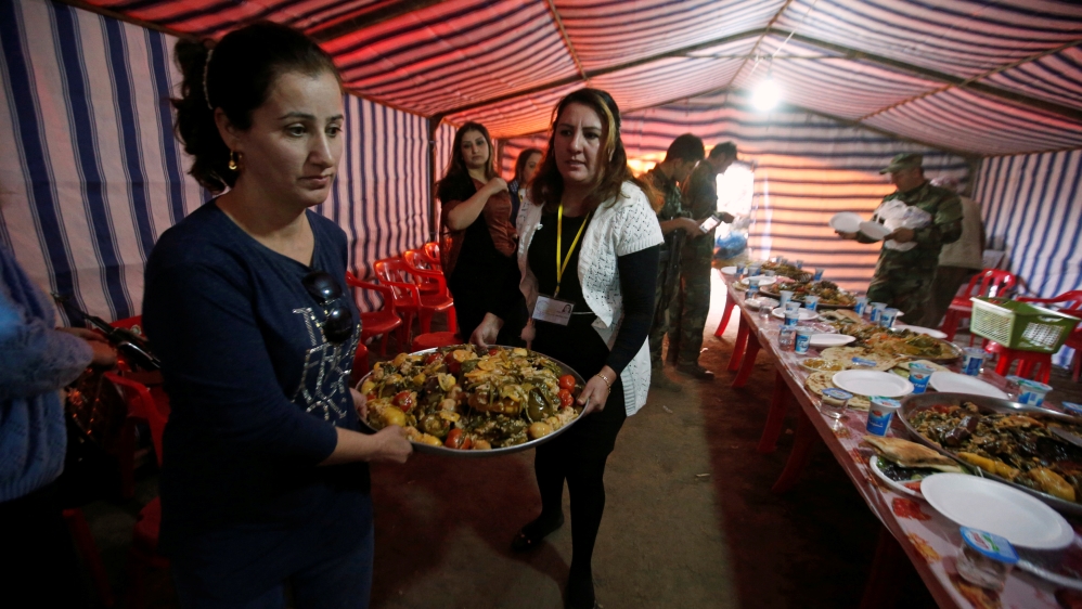 Adib argues that everyone who can read Arabic can recreate these culinary delights [Azad Lashkari/Reuters]