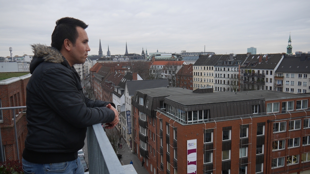 Alireza Karimi says he fears for his life if he is forced to return to his native Afghanistan after Germany rejected his application for asylum [Karishma Vyas/Al Jazeera]