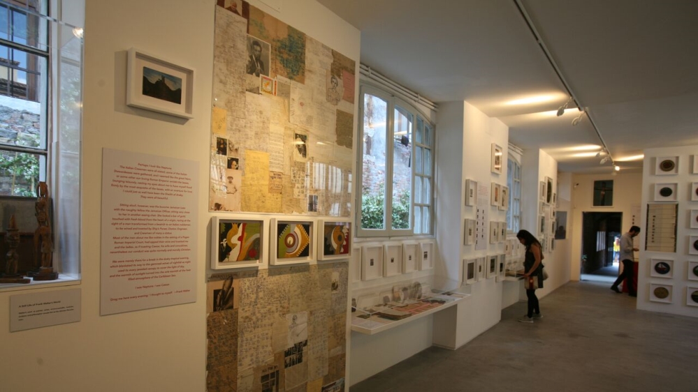  I found the small Antigua and Barbuda pavilion only by chance, writes Jayawardane [Courtesy of Barbara Paca]