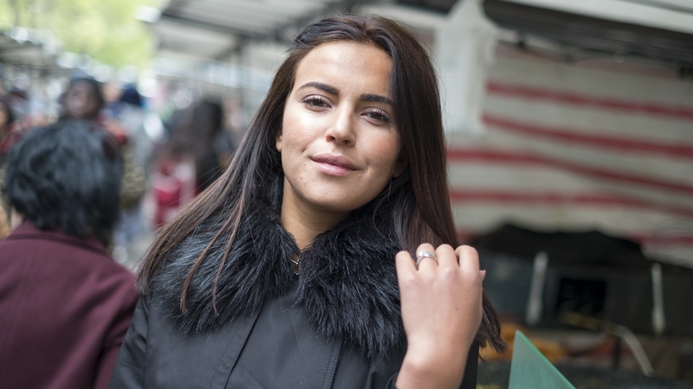 'I will vote for Macron in the second because I just can't vote for Le Pen.' [Raymond Bobar/Al Jazeera]