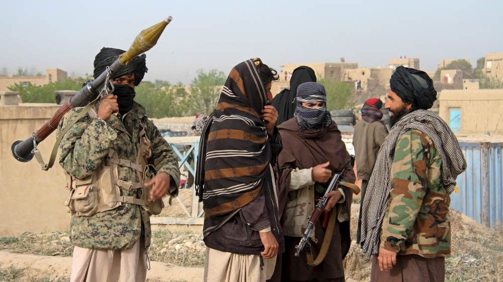 Taliban fighters