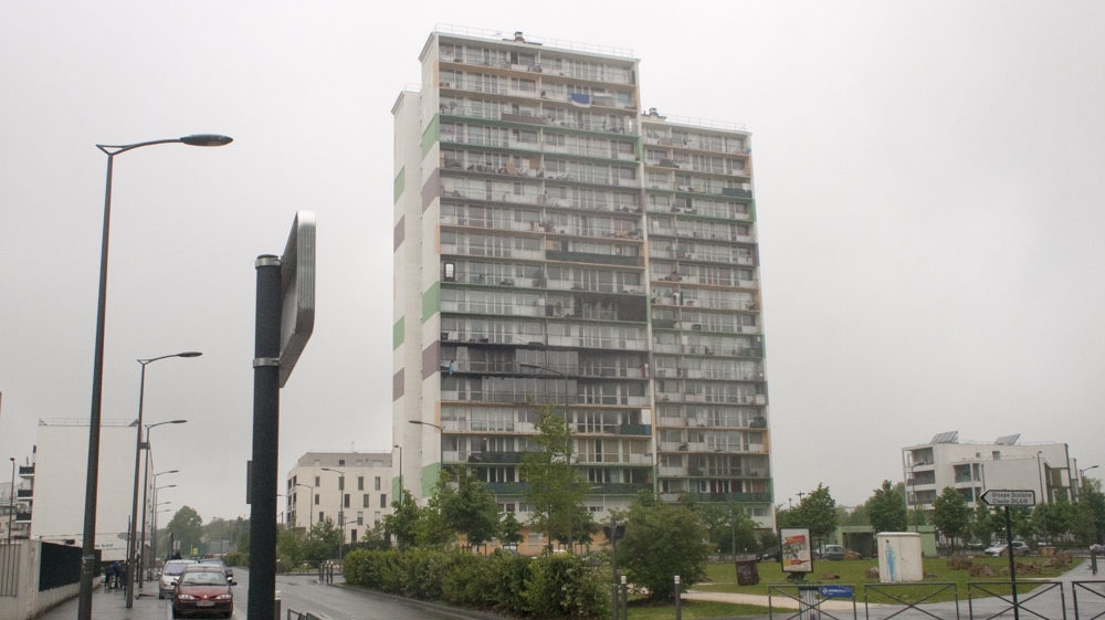 Housing remains a key issue in Clichy-sous-Bois, with some residents decrying poor quality and limited availability [Raymond Bobar/Al Jazeera] 