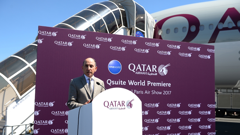 Qatar is talking with the United Nations' aviation agency over airspace rights after the dispute [AFP]