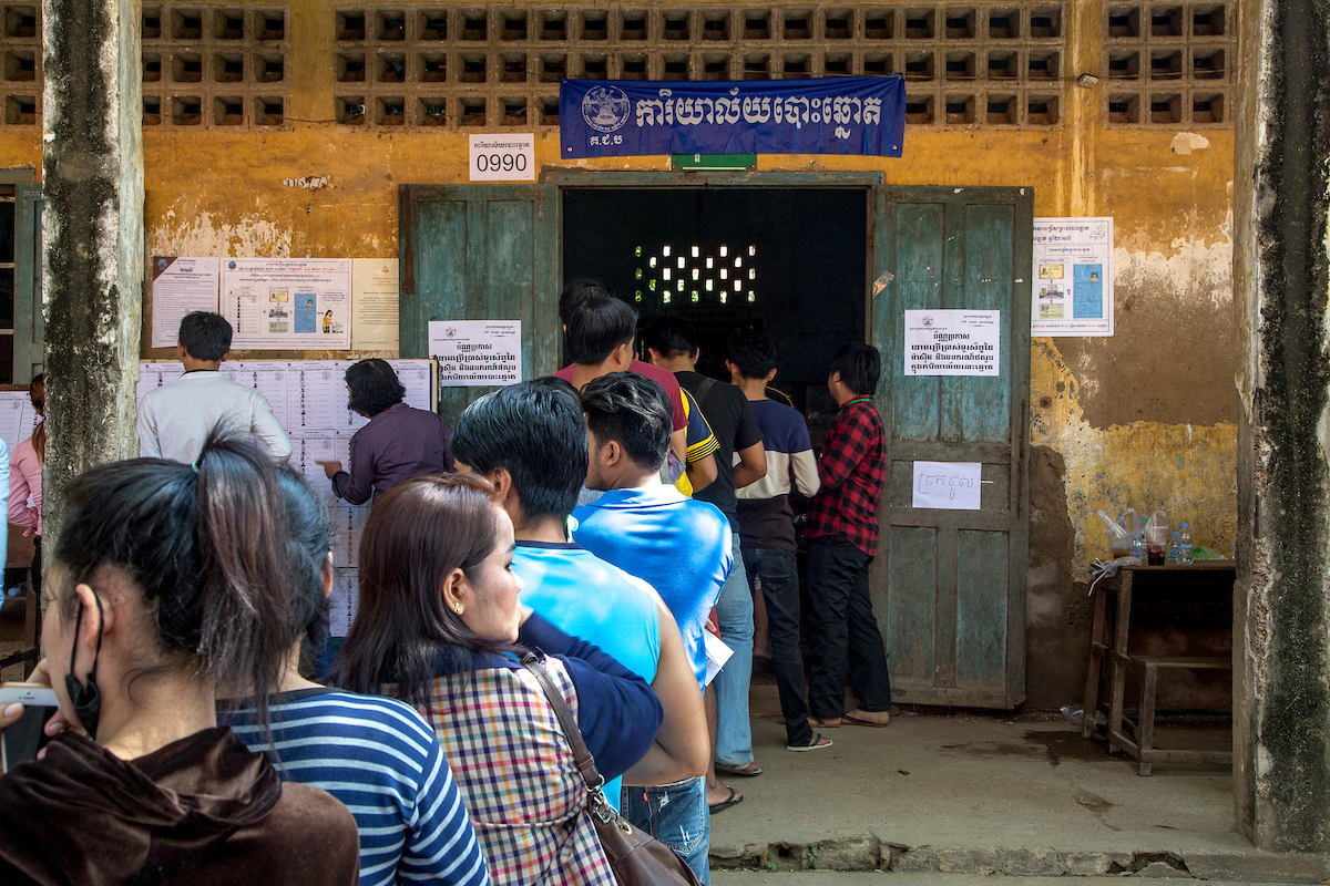Cambodia local election