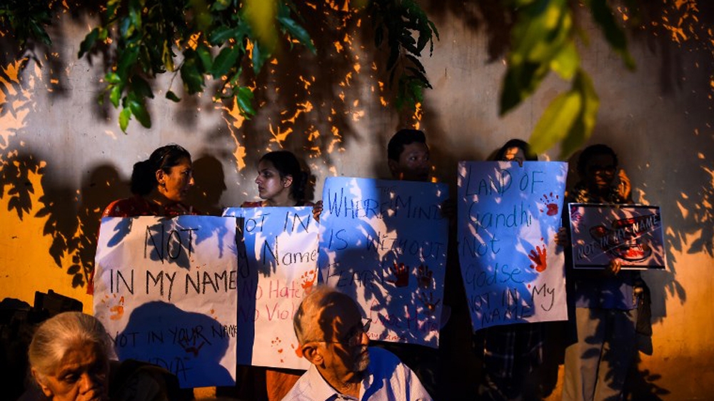 india protest muslim not in my name