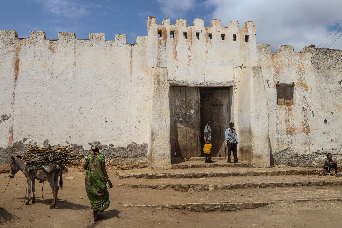 The walled city of Harar in eastern Ethiopia.