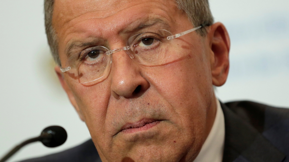 Russian Foreign Minister Sergey Lavrov