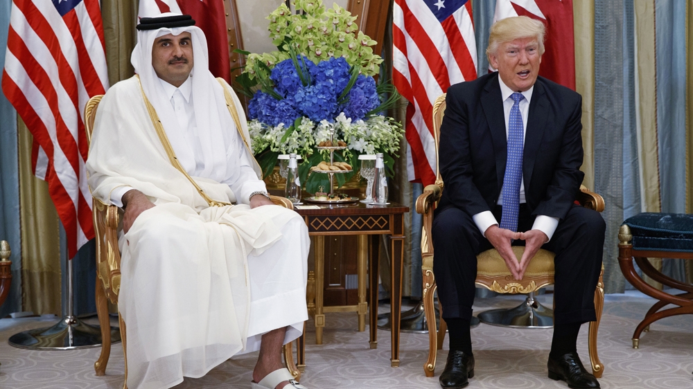 trump emir qatar