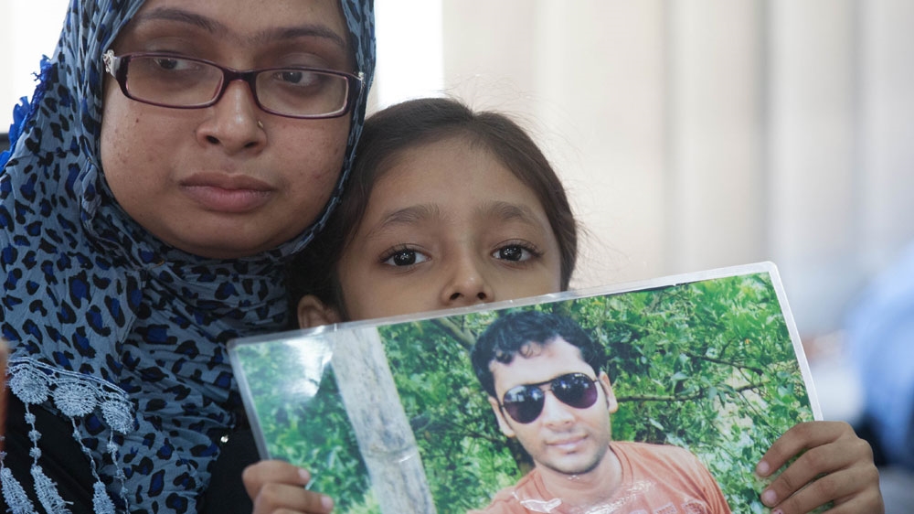  Since 2009, at least 325 cases of enforced disappearances have been reported [Mahmud Hossain Opu/Al Jazeera] 