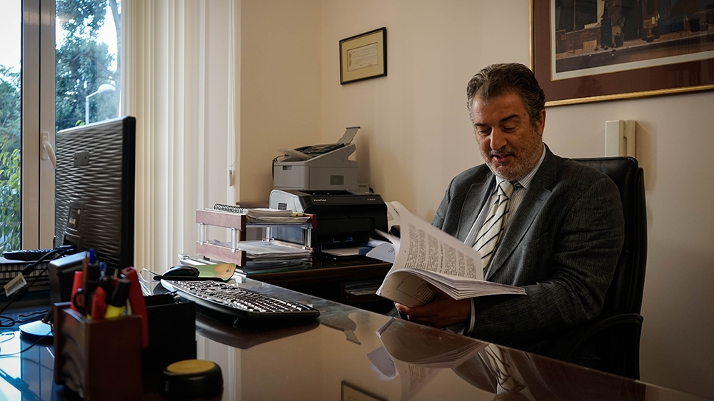 Theofilou's lawyer says his client's jailing was meant to intimidate anarchists [Patrick Strickland/Al Jazeera]