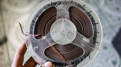 A master reel of famous Mogadishu singer Shimaali Axmed Shimaali is held at the Radio Hargeisa archive [Janto Djassi/Picture Me Different]