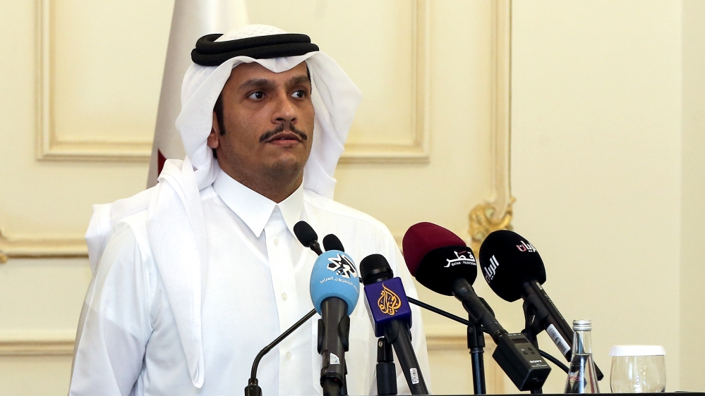Qatari Foreign Minister Mohammed bin Abdulrahman al-Thani
