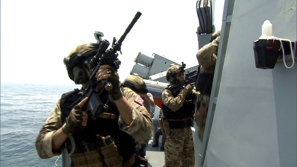 Turkish Qatari naval drill