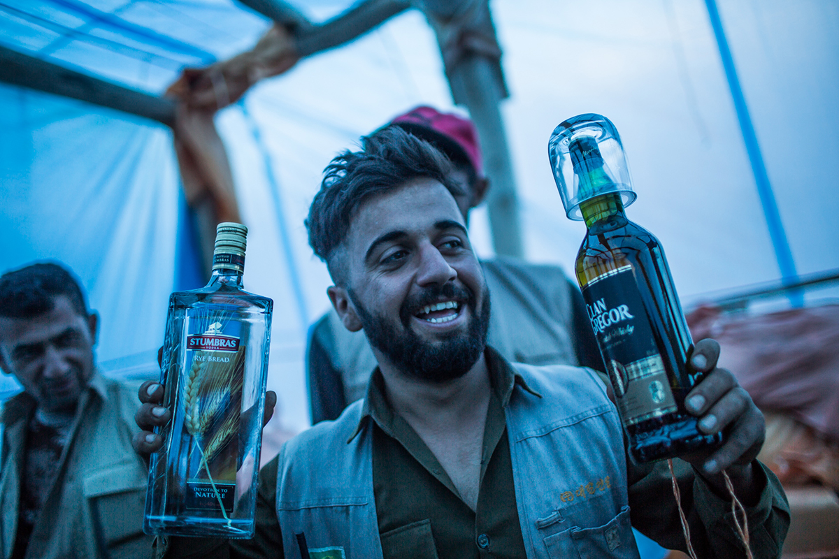 Smuggling through Iraq-Iran Kurdistan region/Please Do Not Use