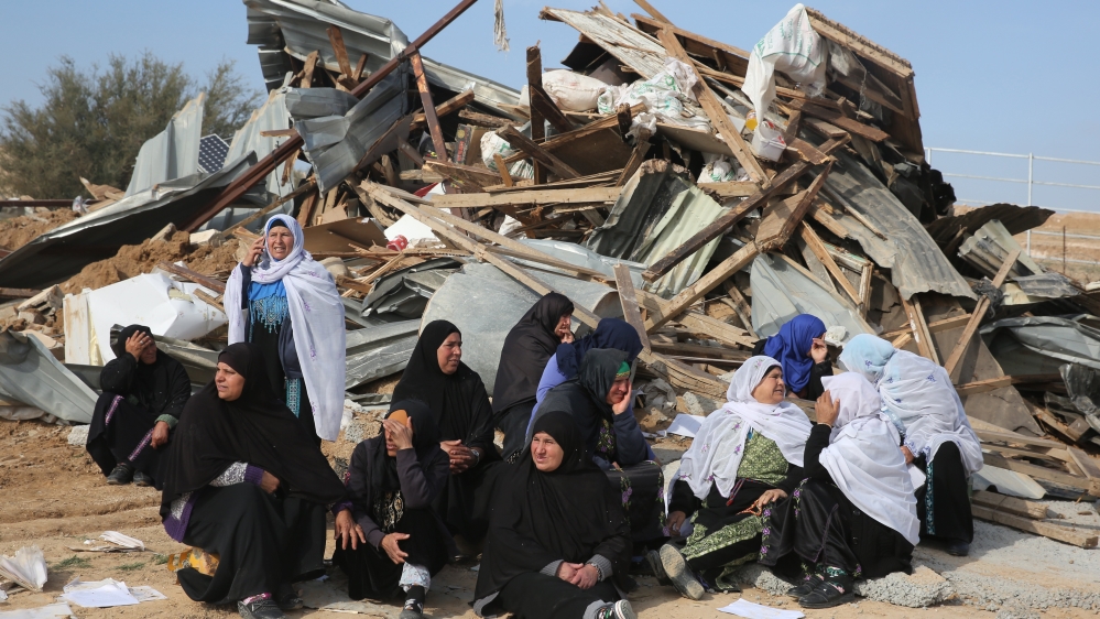 ISRAEL-PALESTINIAN-DEMOLITION-UNREST