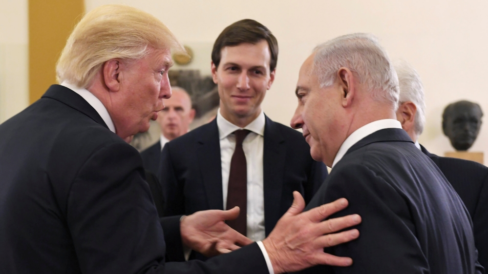 Kushner/netanyahu and trump AP